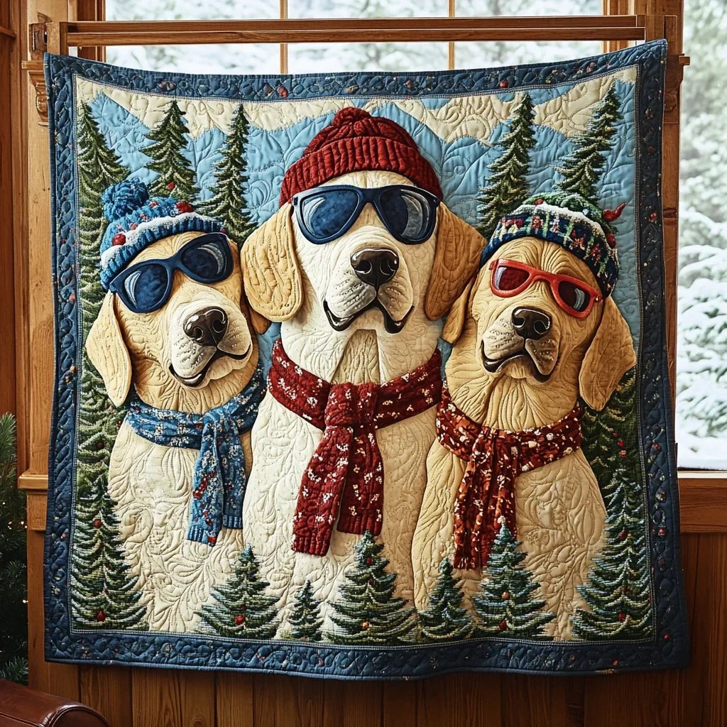 Cozy Paws Quilt Blanket