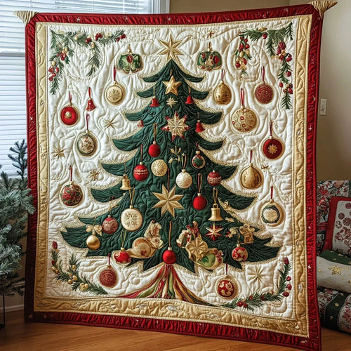 Cozy Pine Quilt Blanket