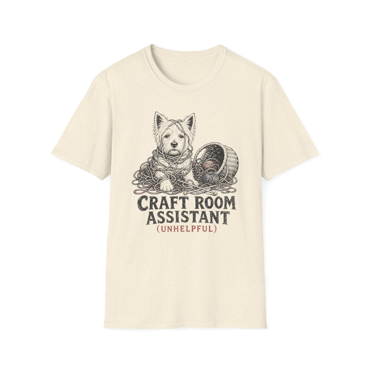 Craft Room Westie Tee