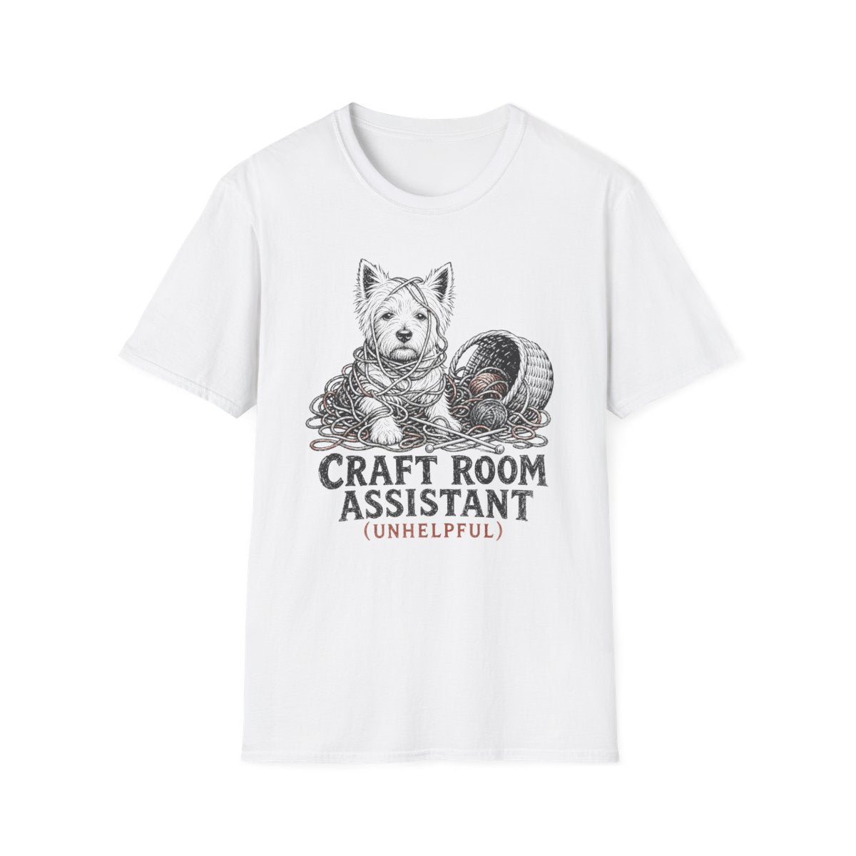 Craft Room Westie Tee