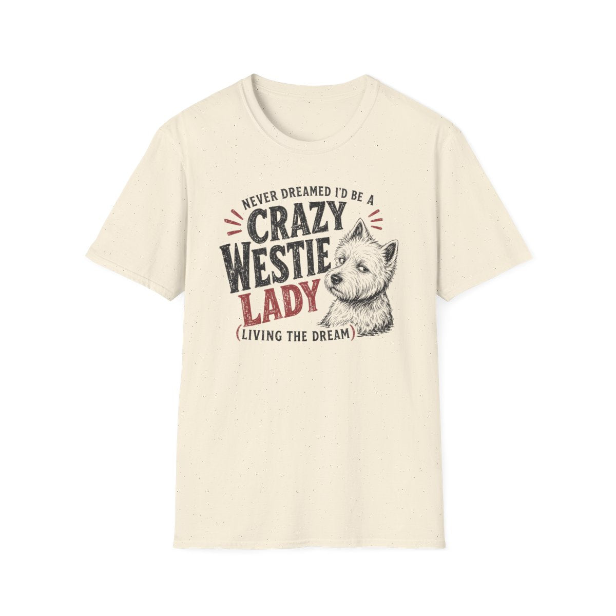 Crazy Westie Lady Tee