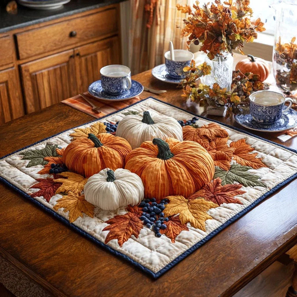 Crisp Morning Table Topper