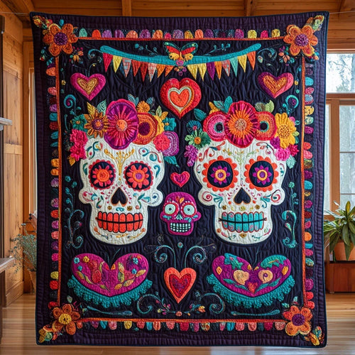 Crowned Remembrance Quilt Blanket