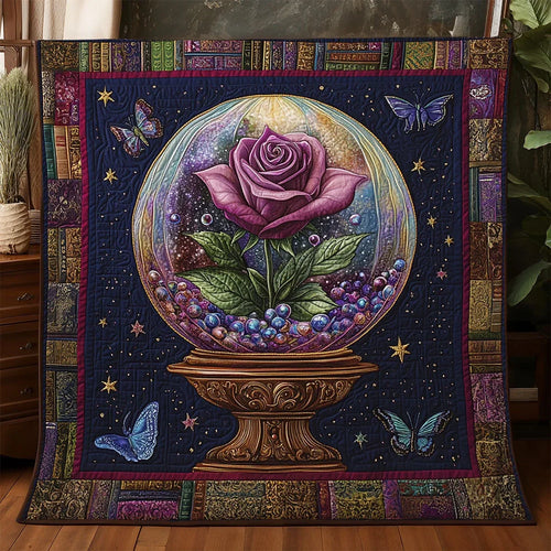 Crystal Rosekeeper Quilt Blanket