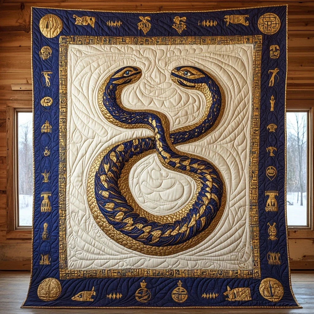Curse Of The Nile Quilt Blanket