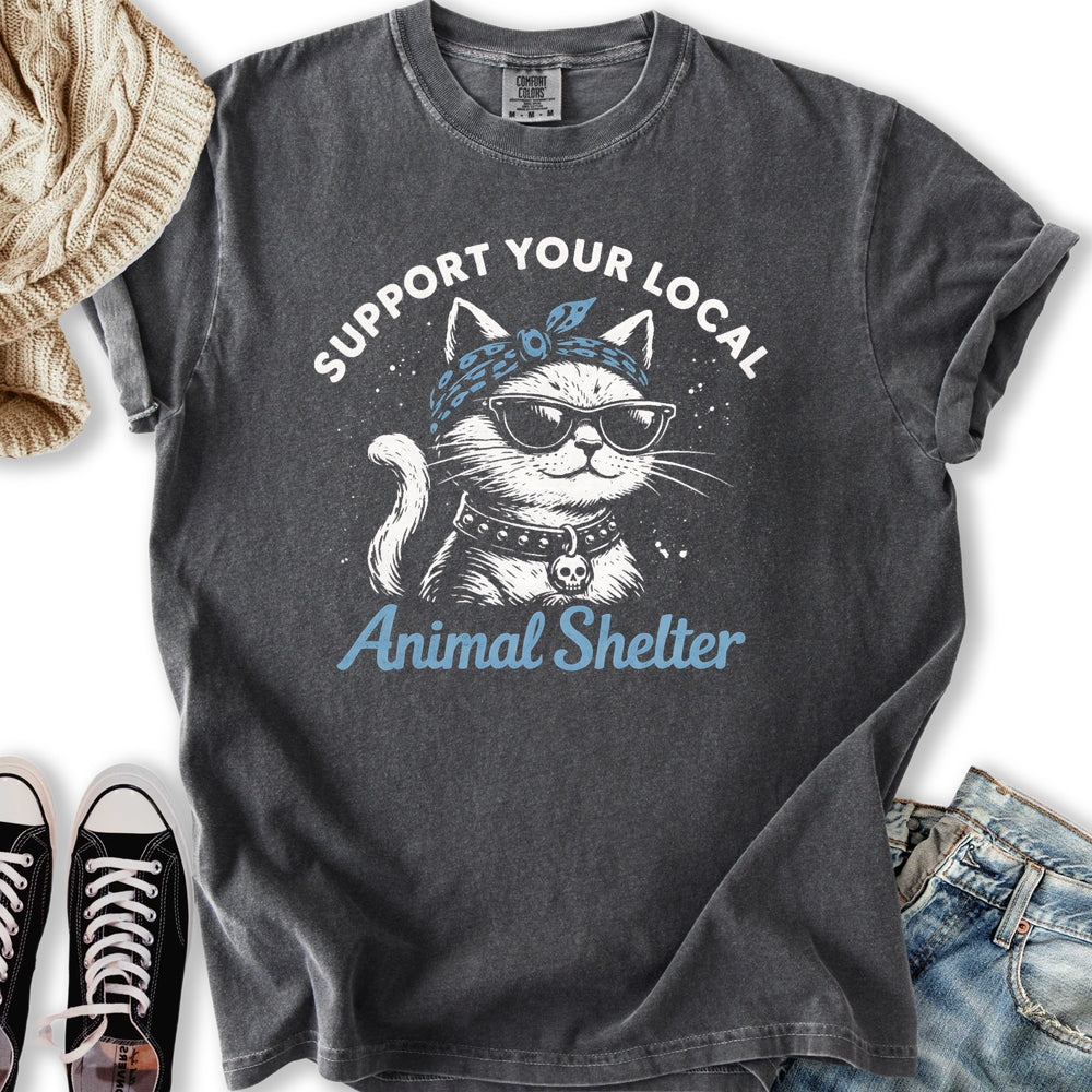 Support Your Local Shelter Relaxed Tee