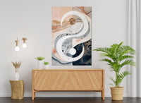 Modern Canvas Print – Abstract Minimalist Wall Art | Framed & Ready to Hang