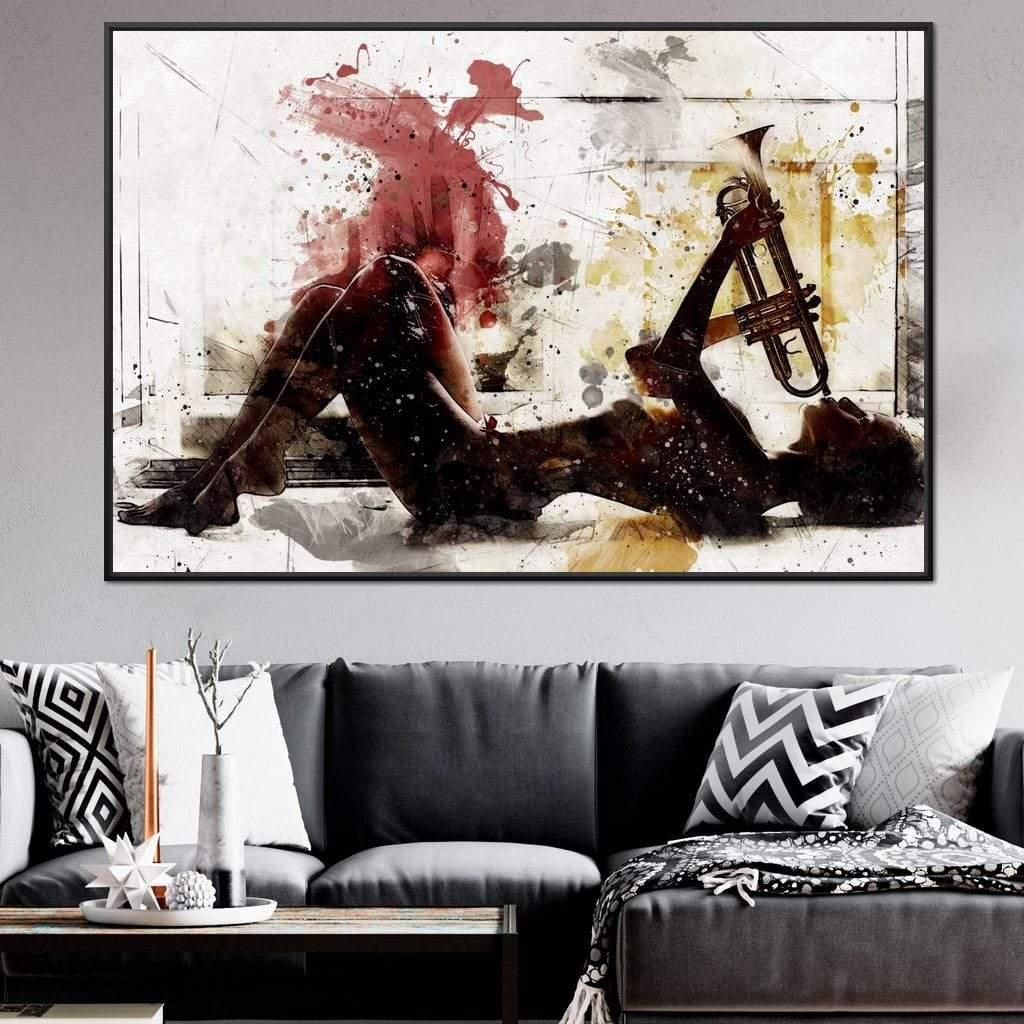 Sexy Sounds Canvas Wall Art
