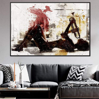 Sexy Sounds Canvas Wall Art