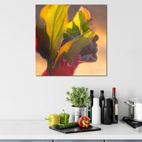 Green Mind Canvas Wall Art