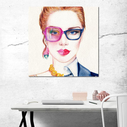 Artist & Business Woman Canvas Wall Art