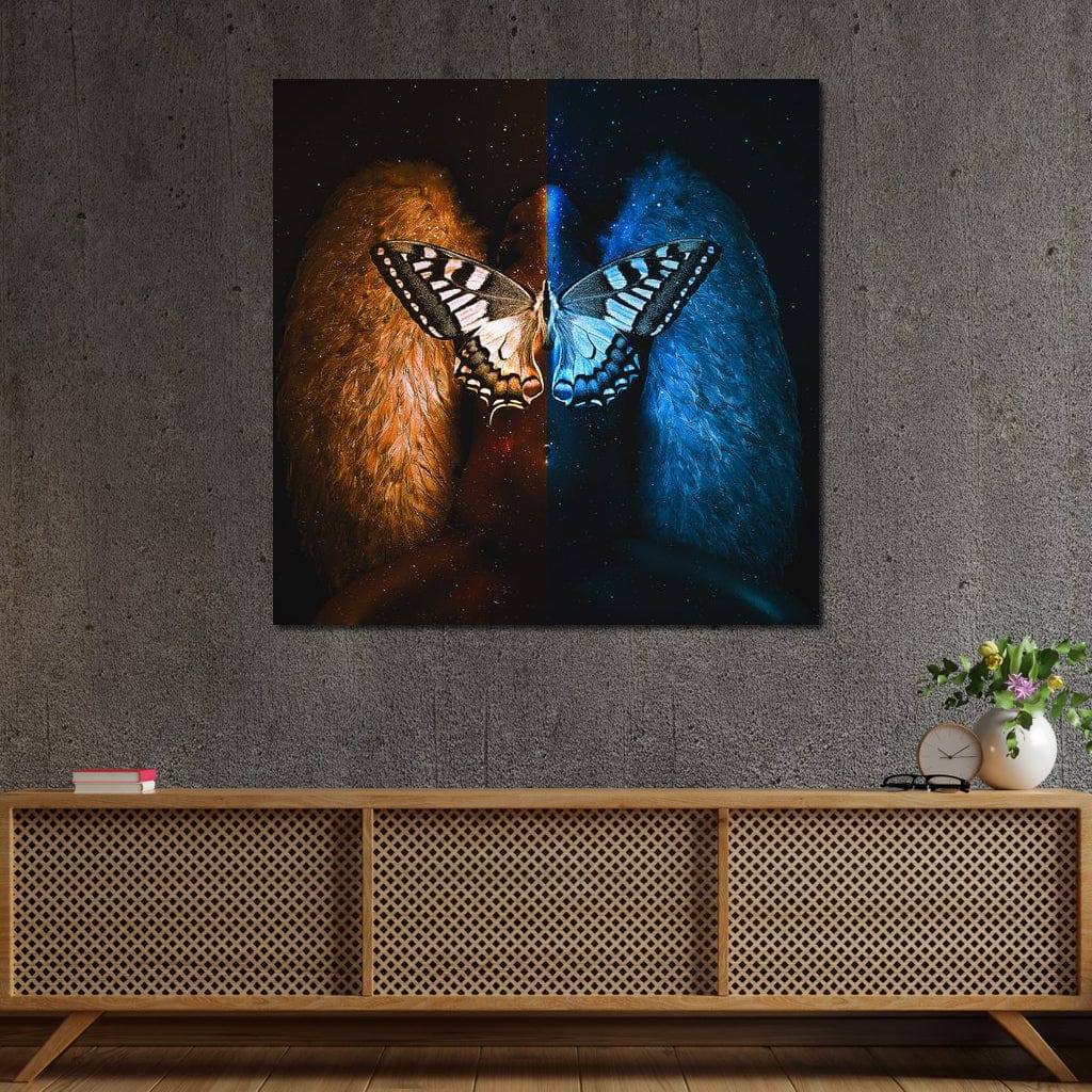 Exotic Angel Canvas Wall Art