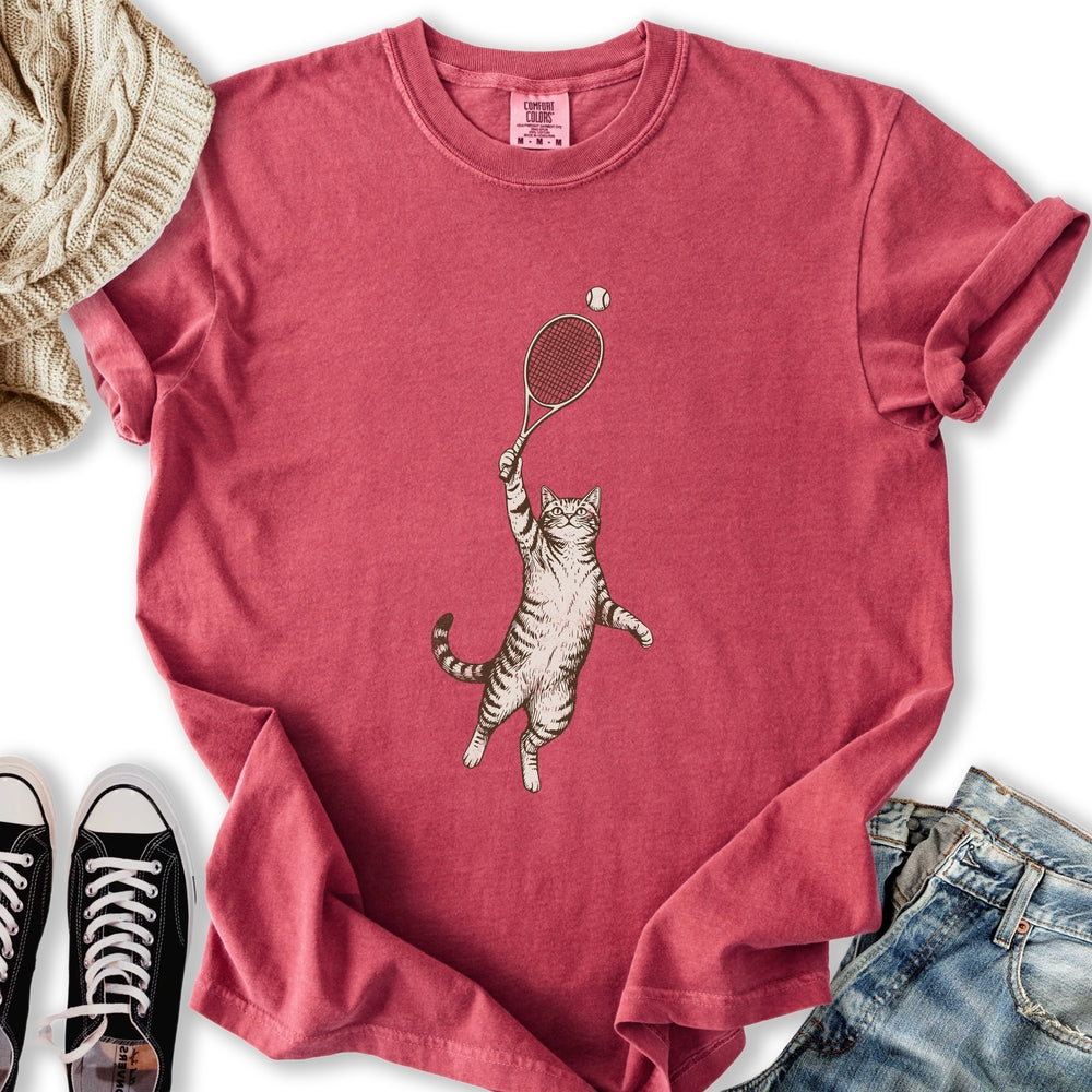 Tennis Cat Relaxed Tee