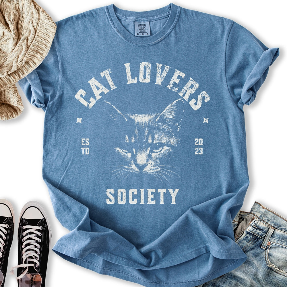 Cat Lovers Society Relaxed Tee