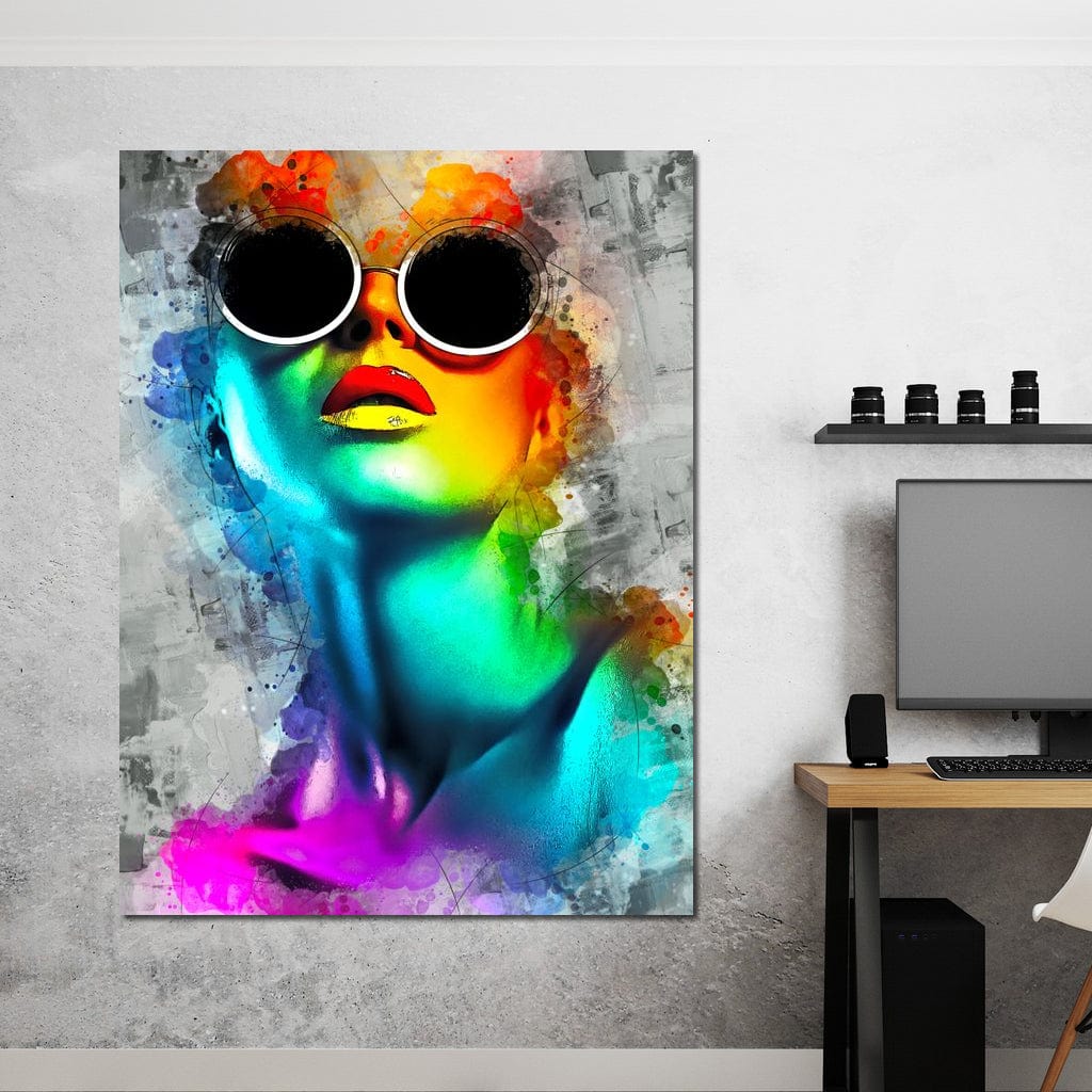 Vintage Modern Art Canvas Wall Art