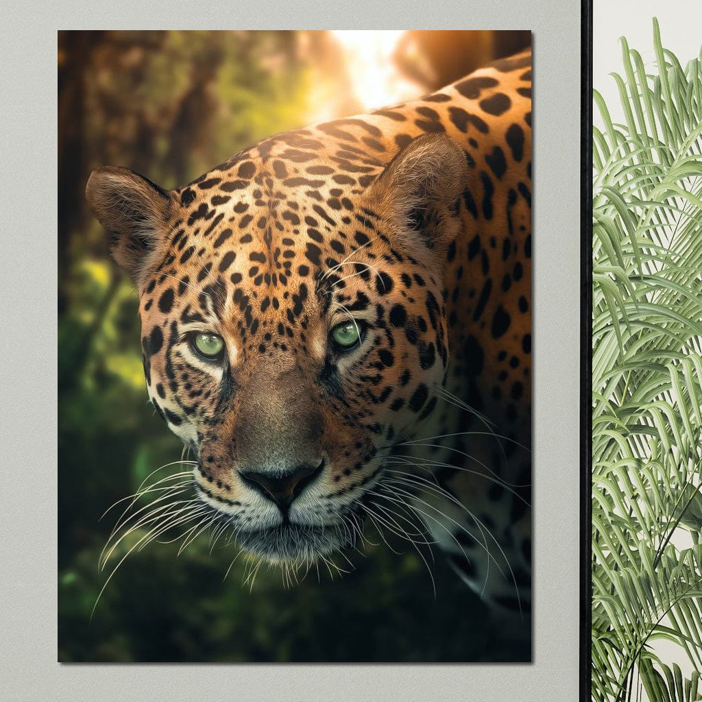 Leopard Amazone Canvas Wall Art
