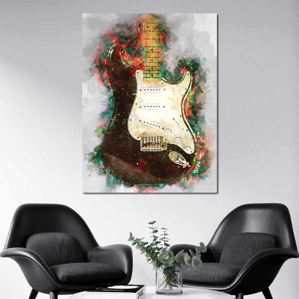 Eric Clapton's Guitar Canvas Wall Art