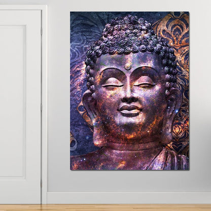Blue Buddha Canvas Wall Art