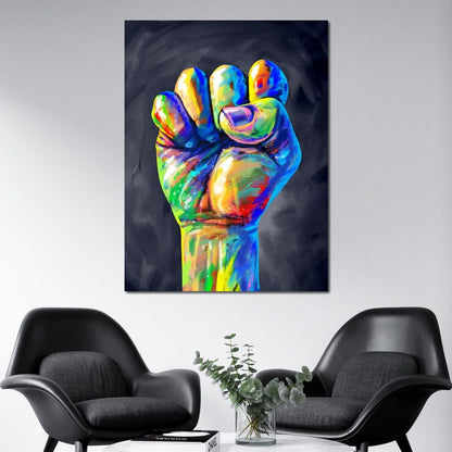 The Resistance Canvas Wall Art