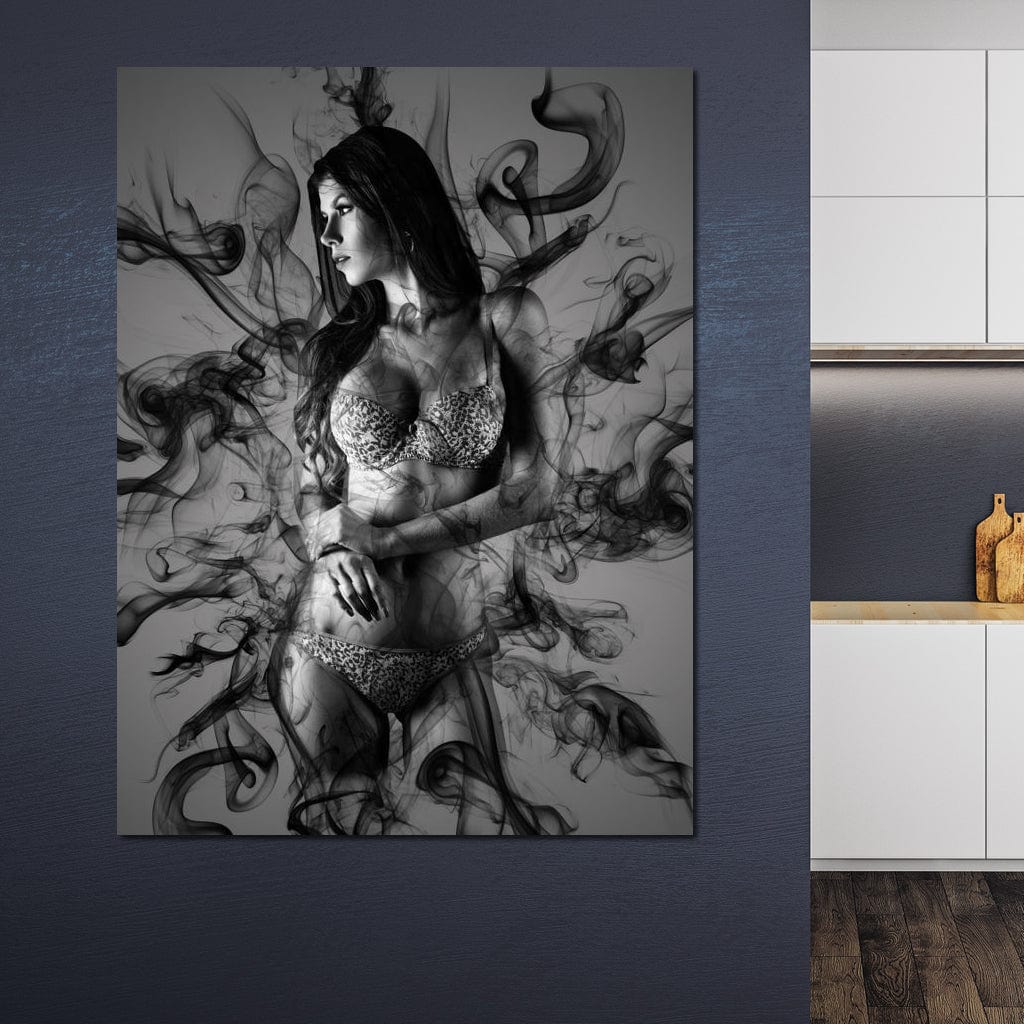 The Smoke Collection 08 Canvas Wall Art