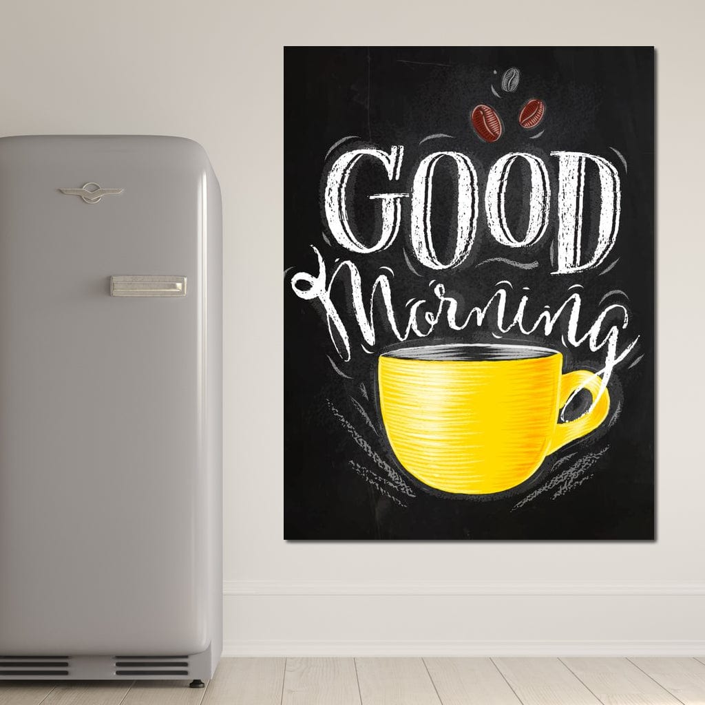 Good Morning Canvas Wall Art