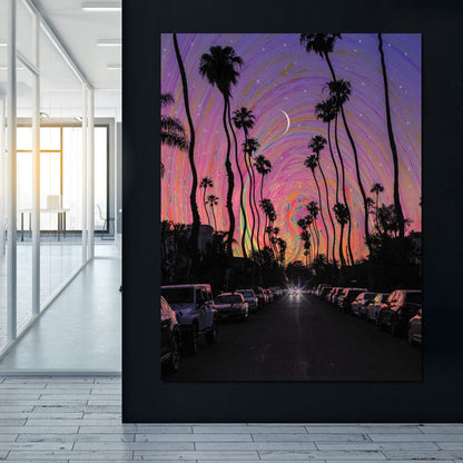 LA Vibes Canvas Wall Art