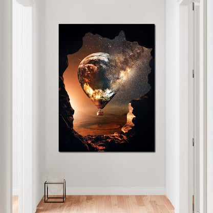 Dispersion Canvas Wall Art