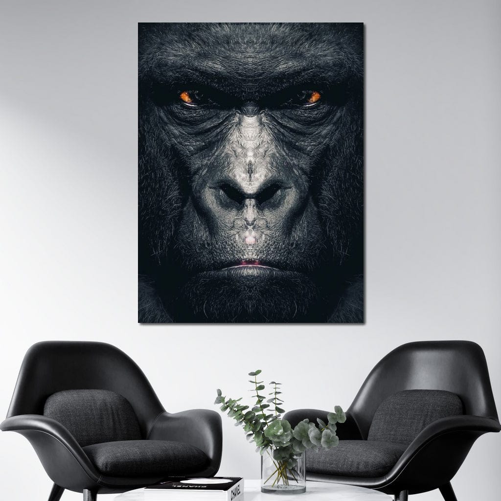 Gorilla Canvas Wall Art