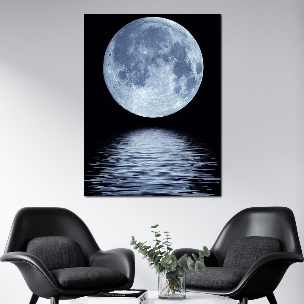 Shadow of The Night Canvas Wall Art