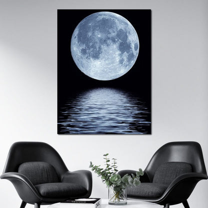 Shadow of The Night Canvas Wall Art