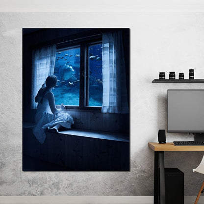 Deep Ocean Canvas Wall Art