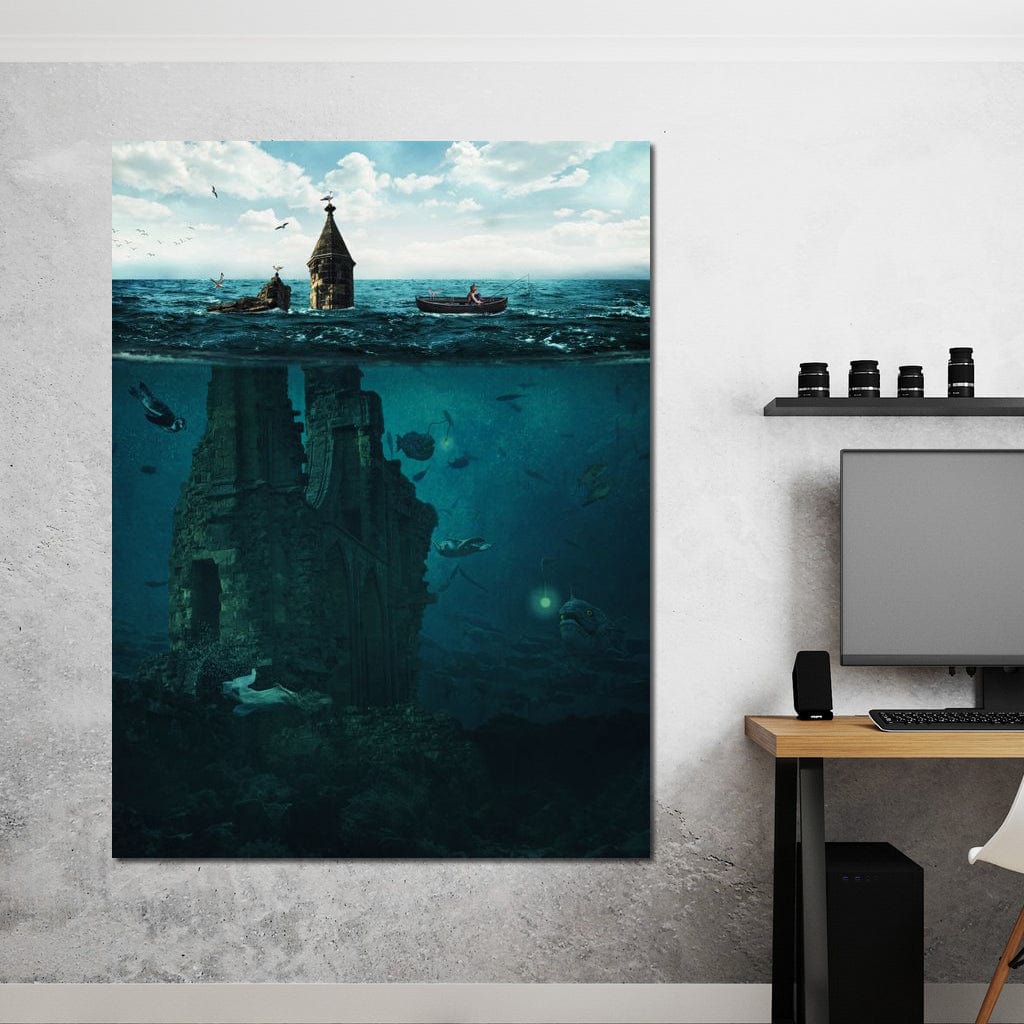 Lost City Canvas Wall Art