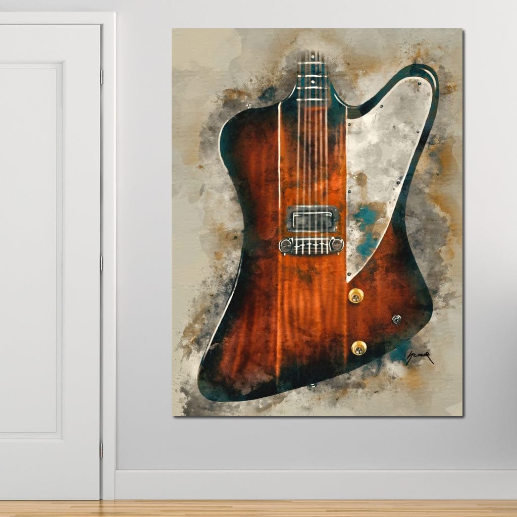 Eric Clapton's Electric Guitar Canvas Wall Art