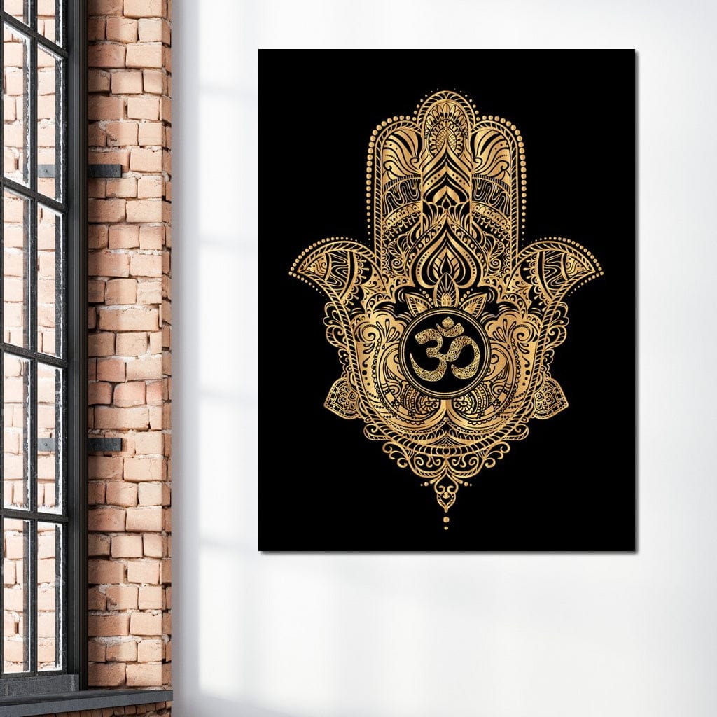 Hand of Fatima Canvas Wall Art