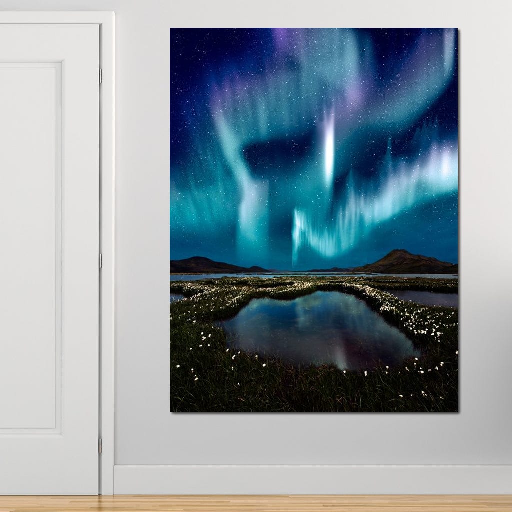 Enlightened Night Canvas Wall Art