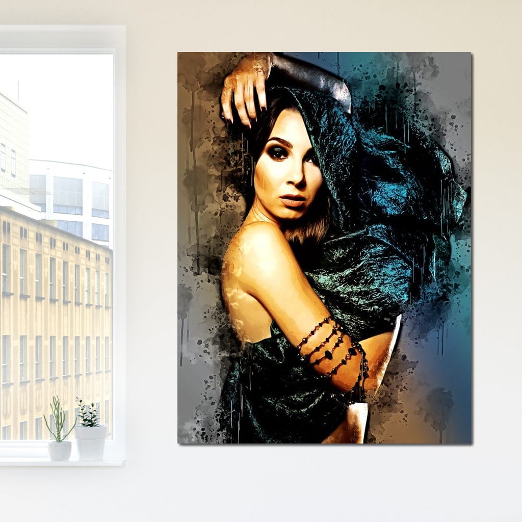 Covered by Beauty Canvas Wall Art