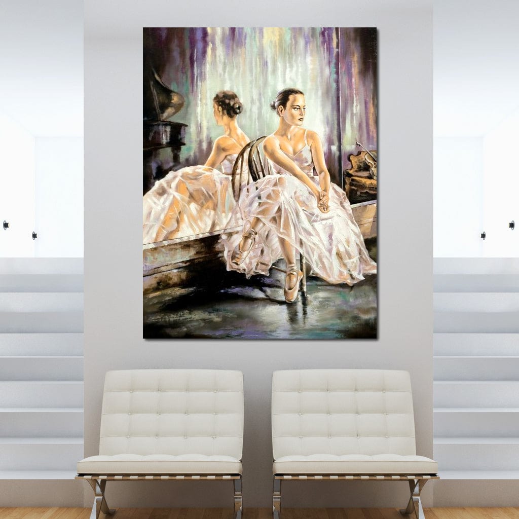 Ballet Conservatory Canvas Wall Art