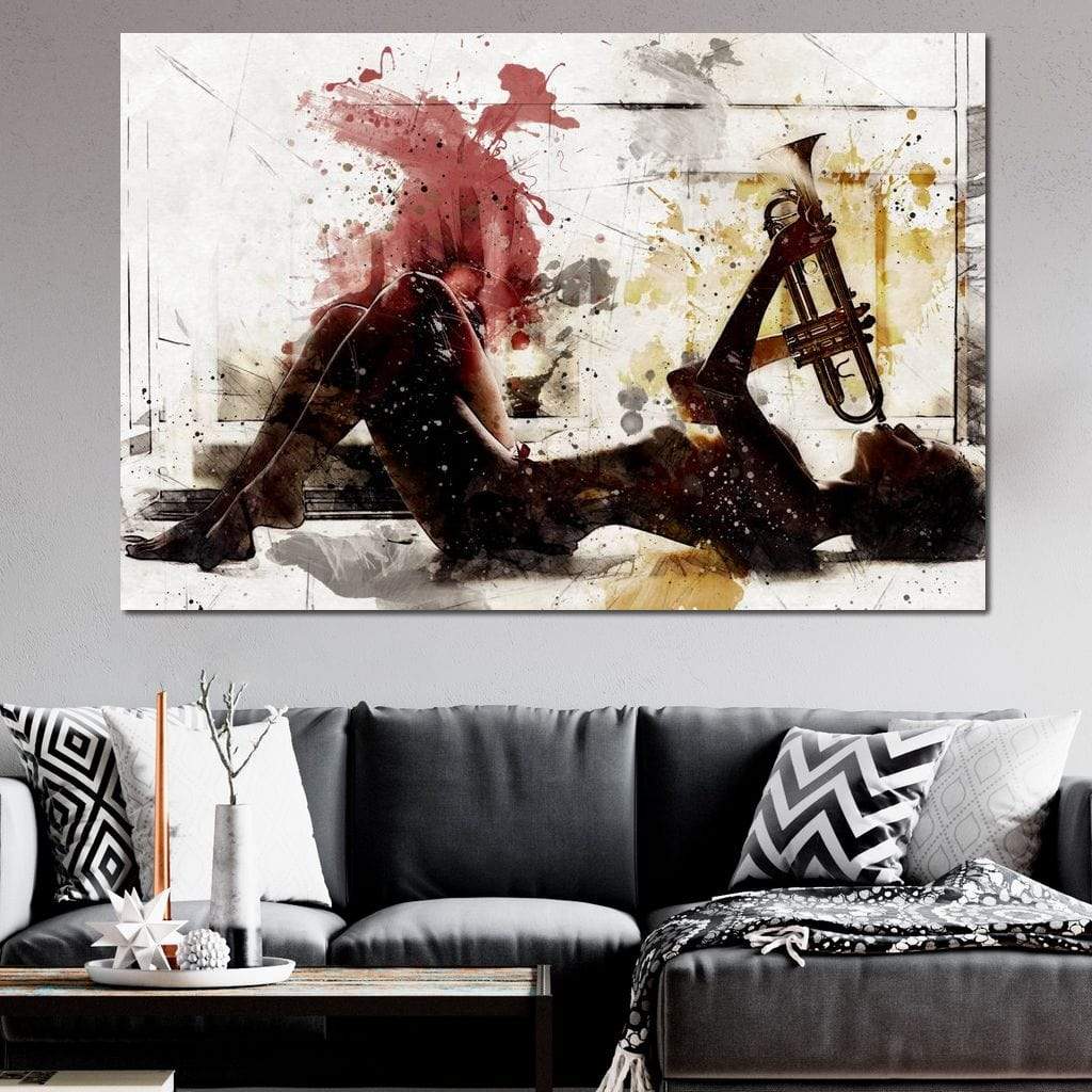Sexy Sounds Canvas Wall Art