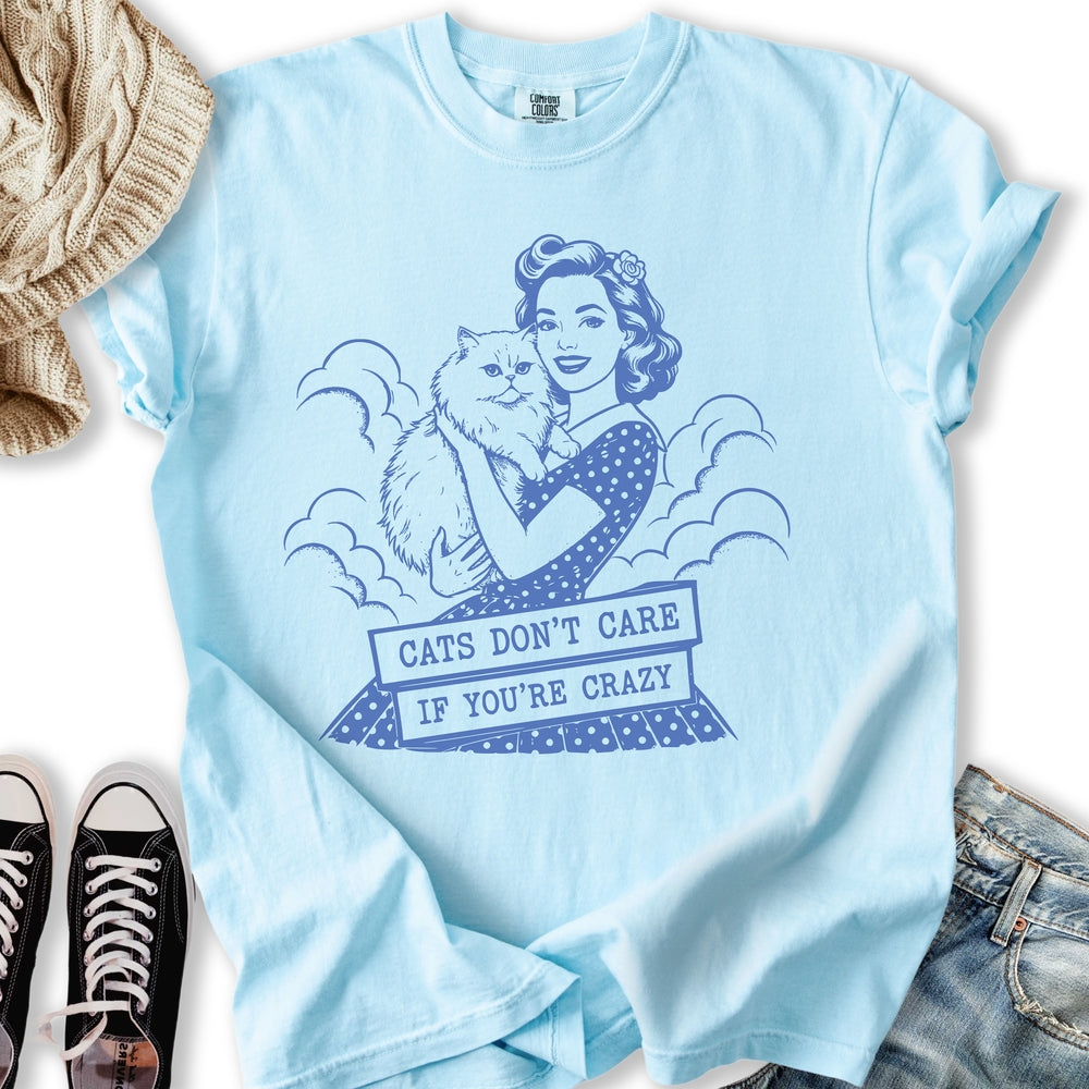 Cats Don't Care Relaxed Tee