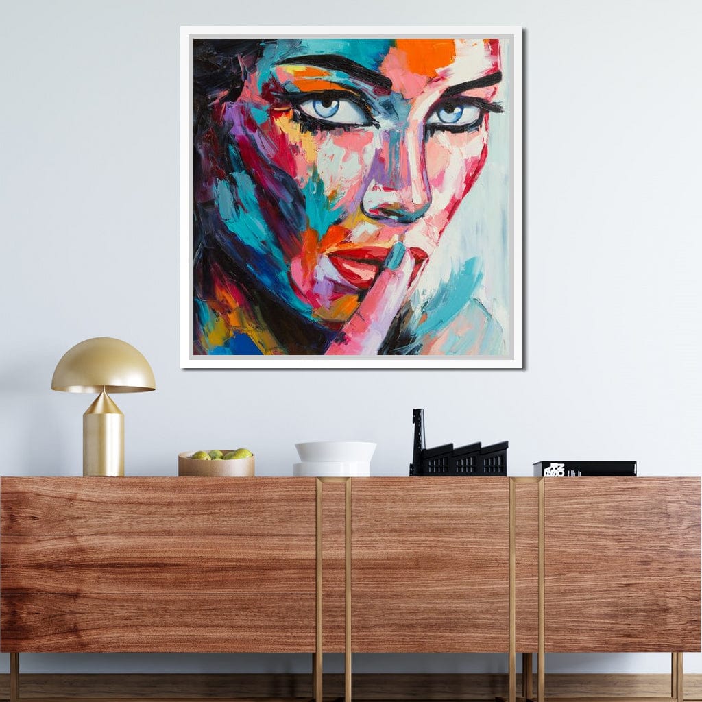 Janice Portrait Canvas Wall Art