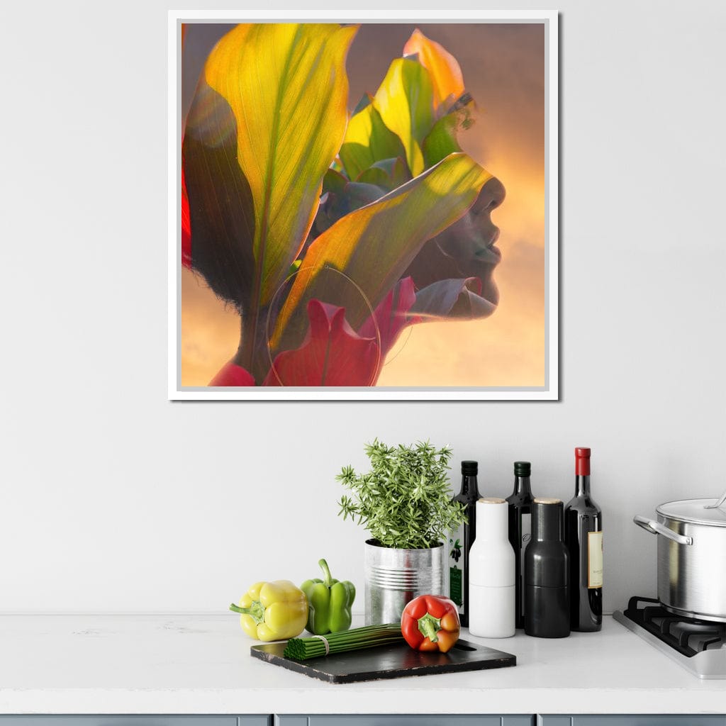 Green Mind Canvas Wall Art