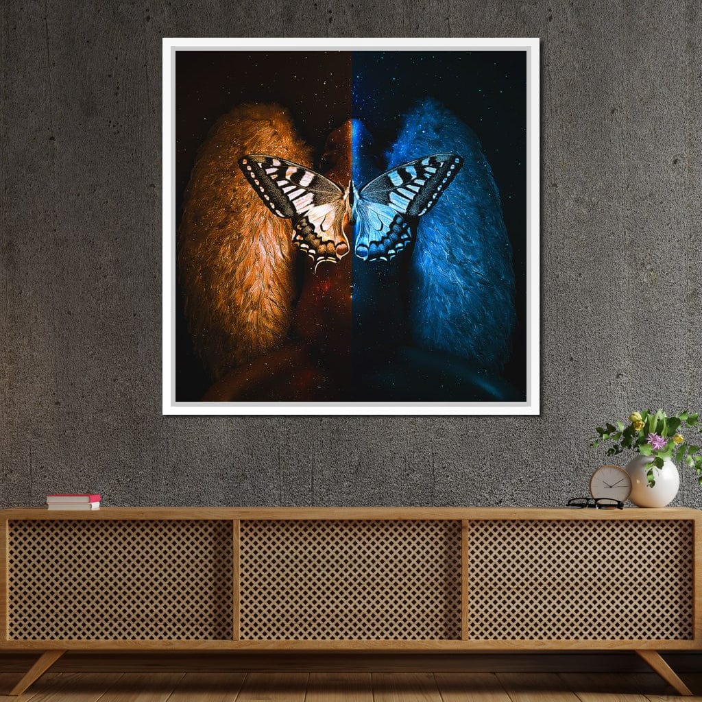 Exotic Angel Canvas Wall Art