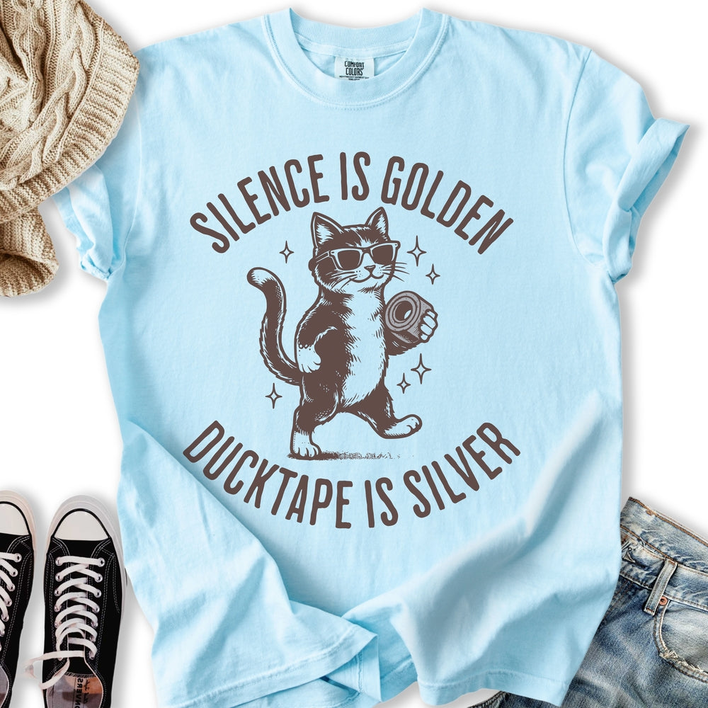 Silence Is Golden Relaxed Tee