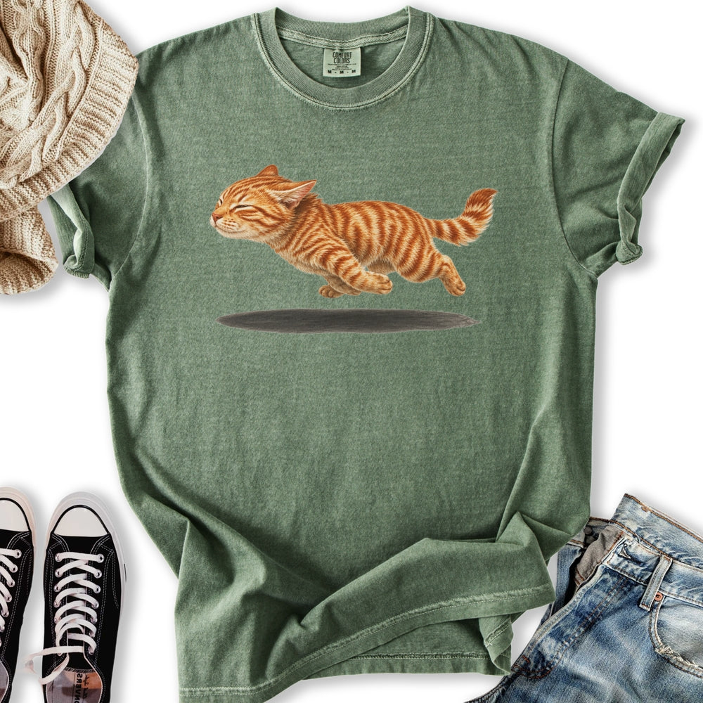 Orange Tabby Zoomies Relaxed Tee