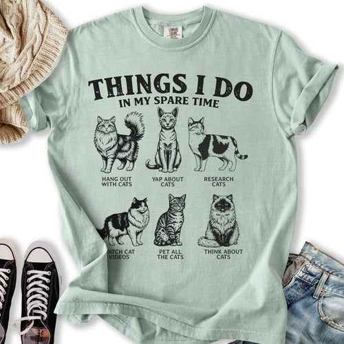 Cat Obsession Relaxed Tee