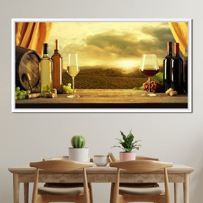 Vineyard View Canvas Wall Art