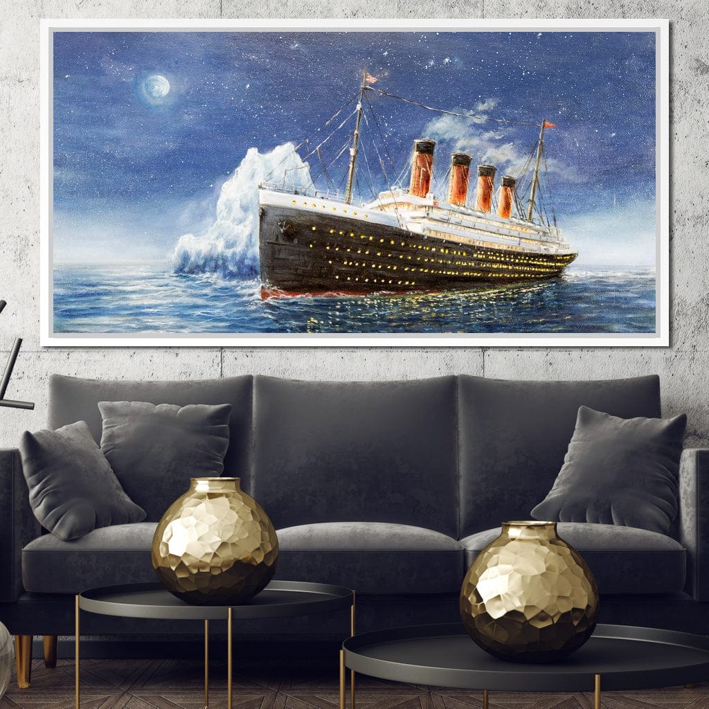 Titanic Canvas Wall Art