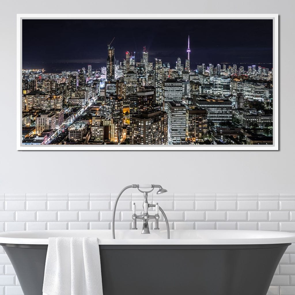 Toronto Skyline Canvas Wall Art