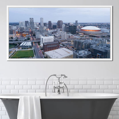New Orleans Skyline Canvas Wall Art
