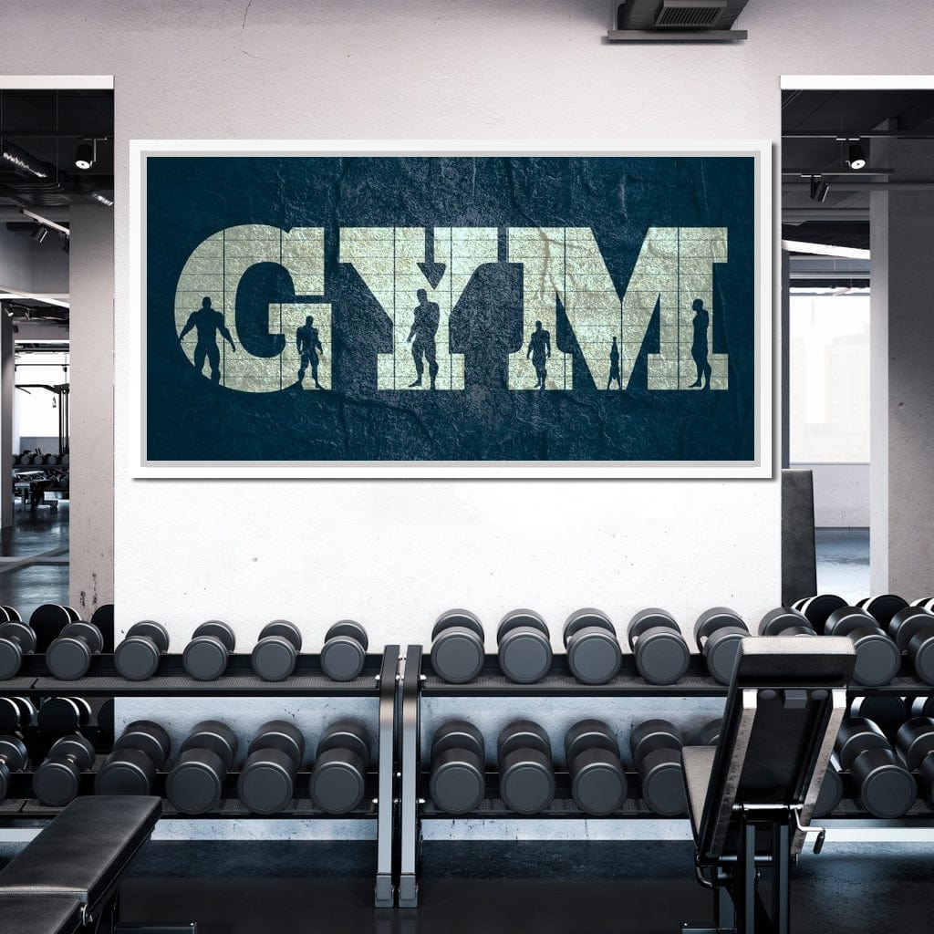 Gym Canvas Wall Art